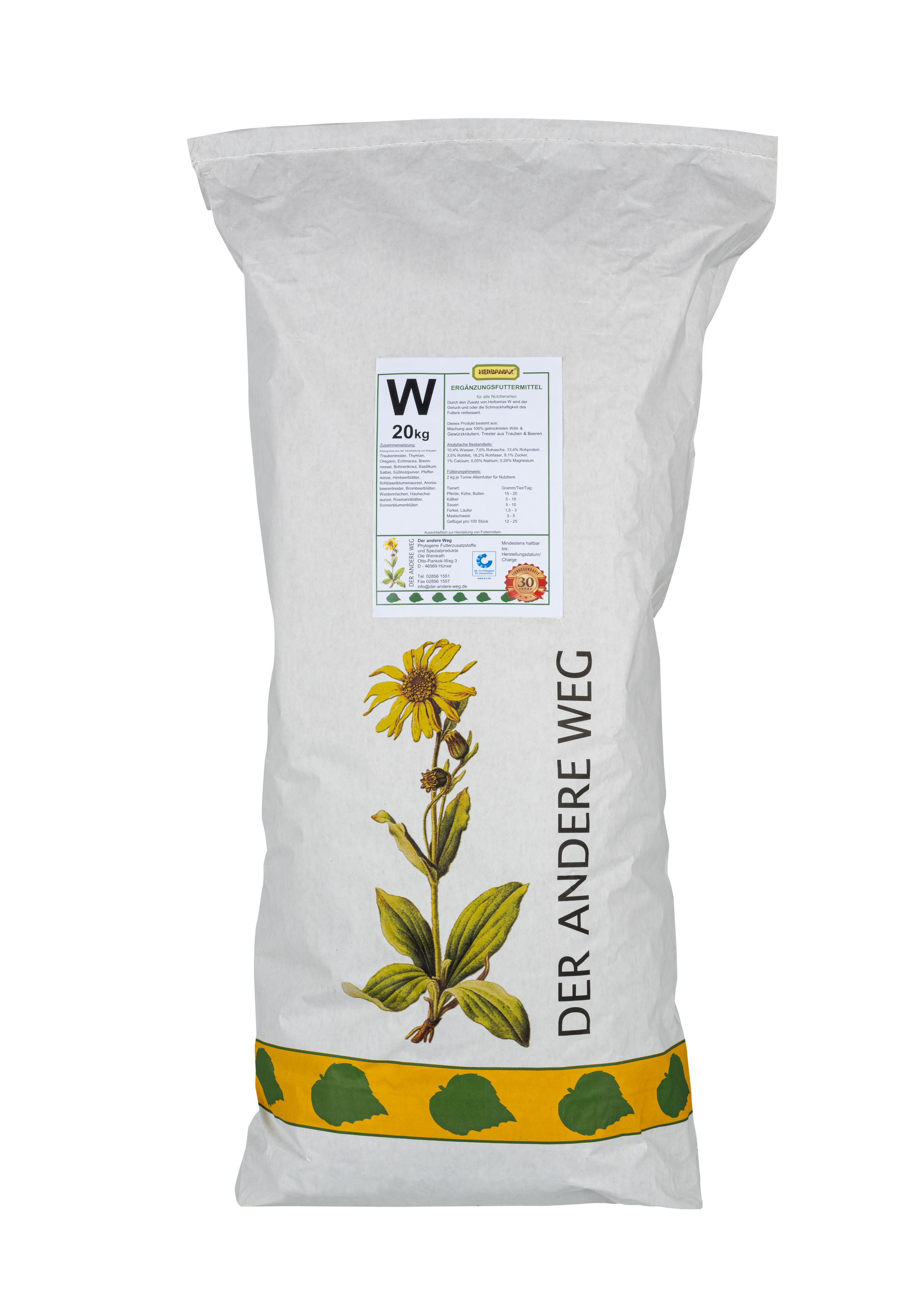 Herbamax W Ergänzungsfuttermittel für Darmgesundheit